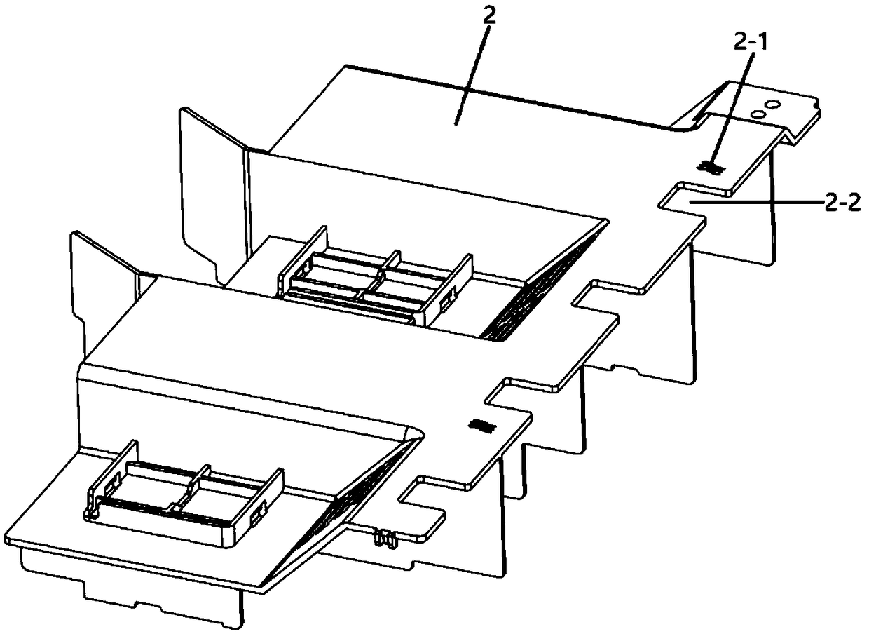 Server common air guide cover structure