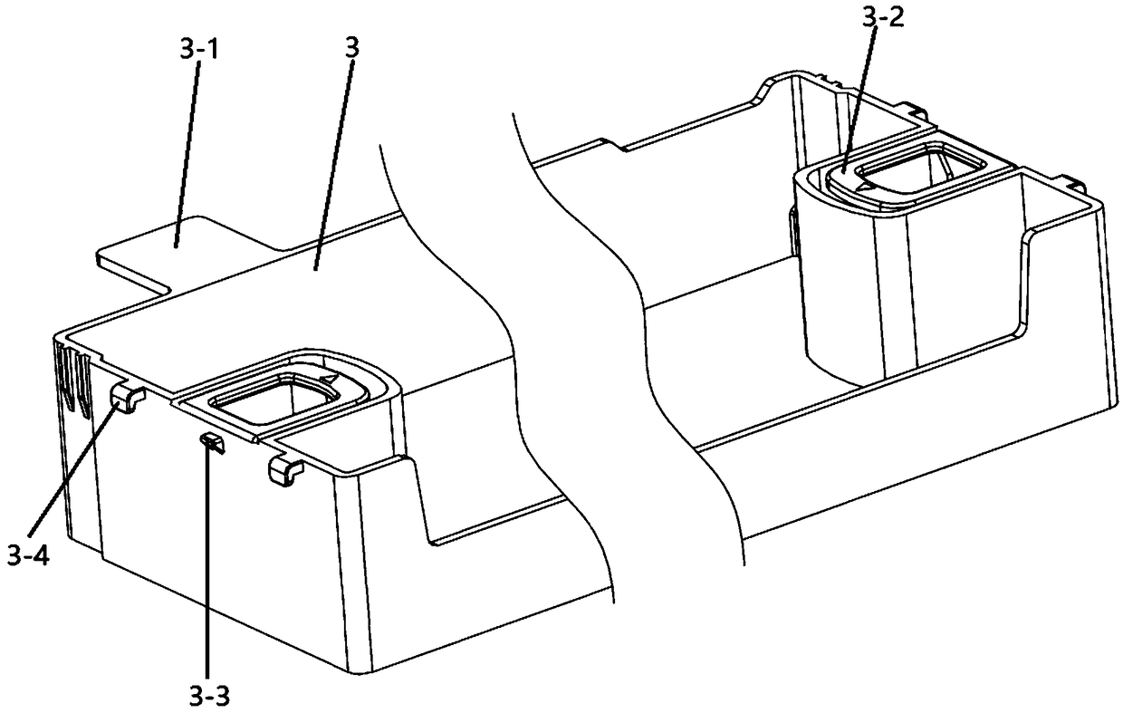 Server common air guide cover structure