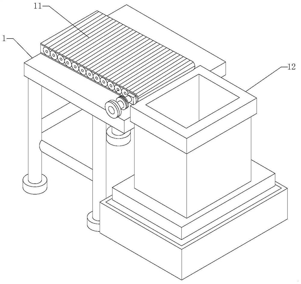 Synchronous collecting device for alumite