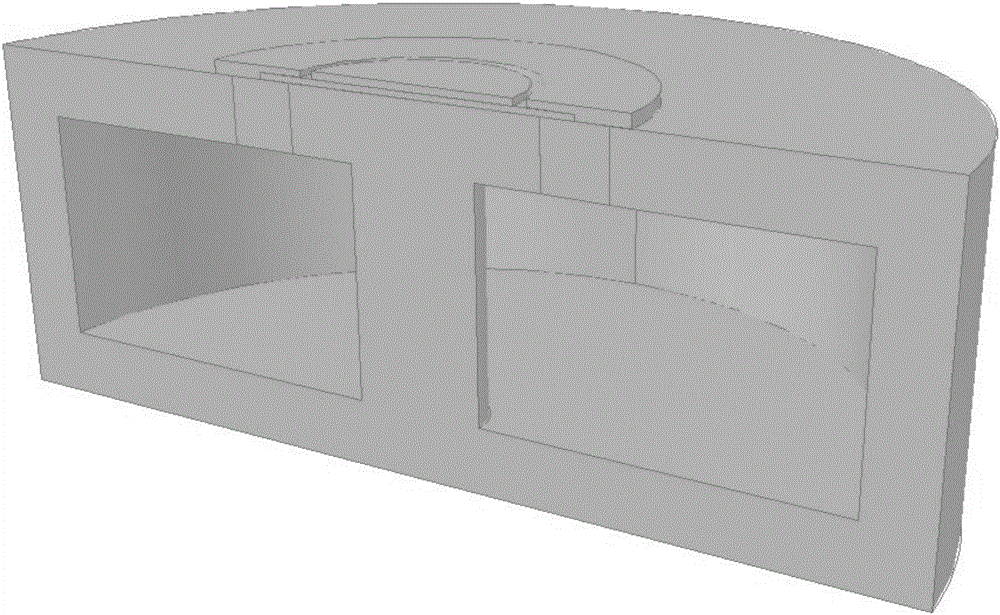 Tunable resonant cavity based on adjustable capacitor