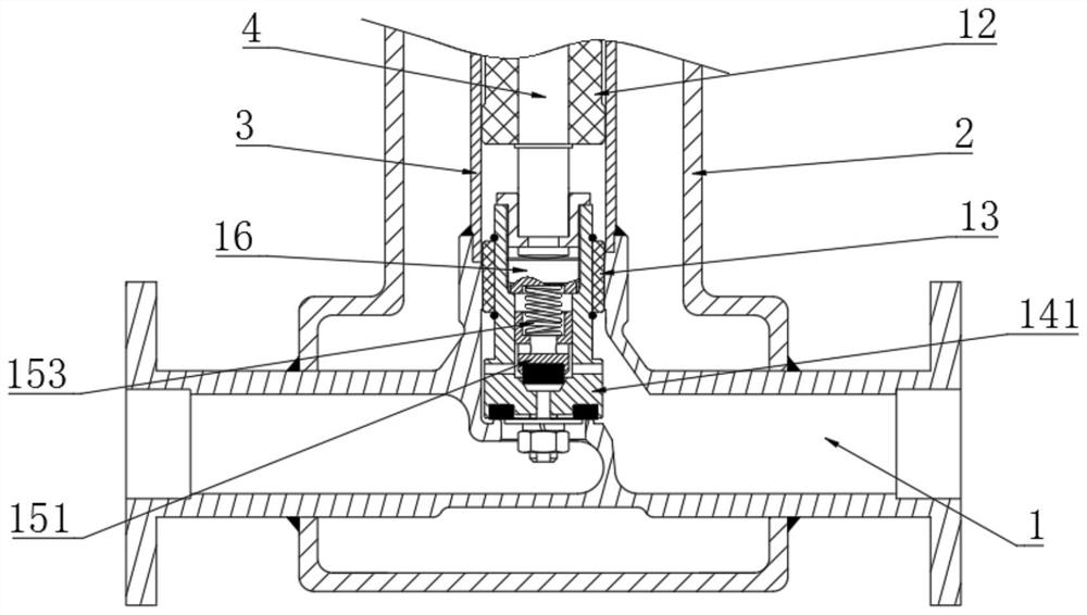 Vacuum jacket low-temperature pneumatic emergency cut-off valve