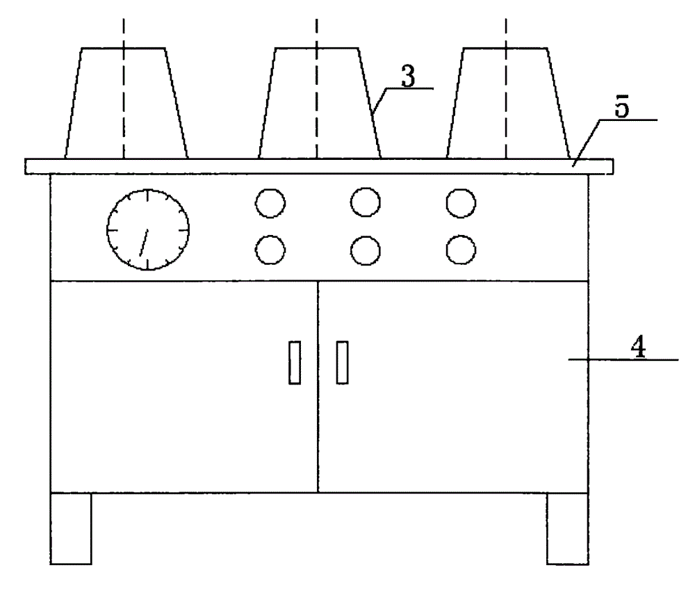 Method for concrete impermeability test adopting rubber sleeve seal