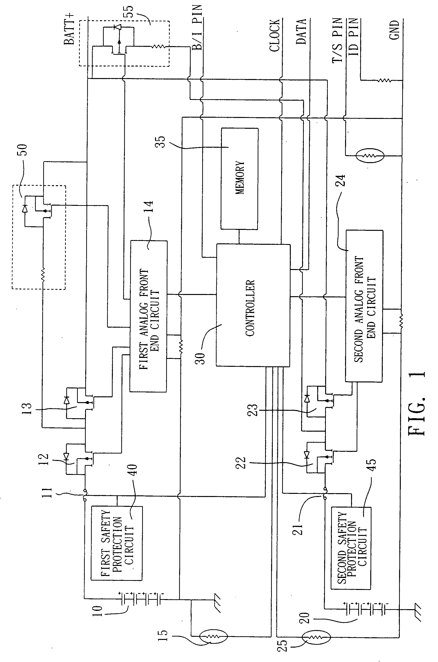 Hybrid battery module and its manufacturing, charging and discharging method