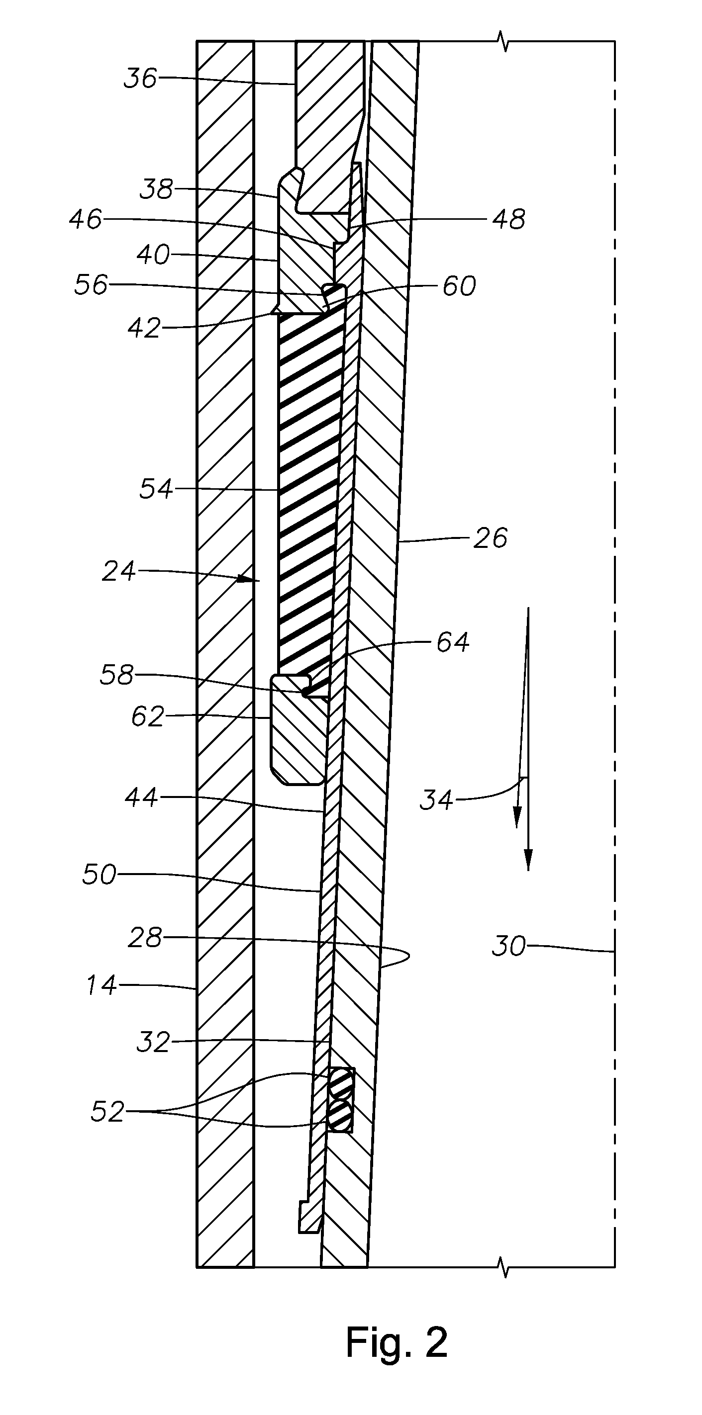 High-pressure/high temperature packer seal