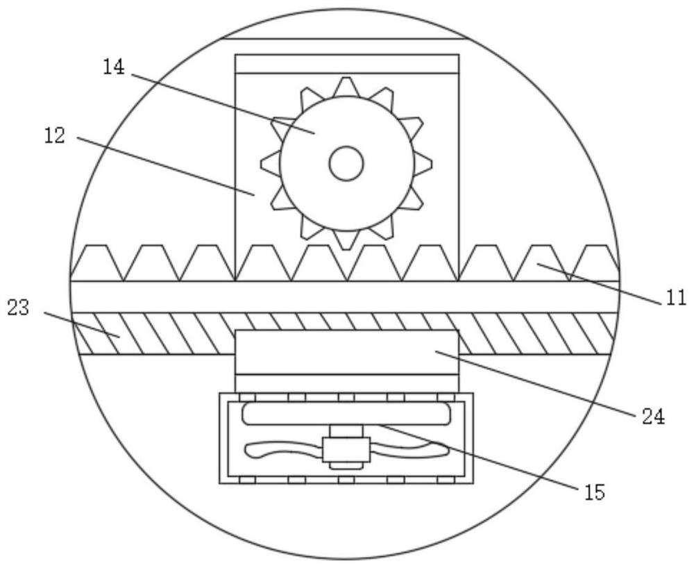 Heat dissipation case for intelligent medical platform