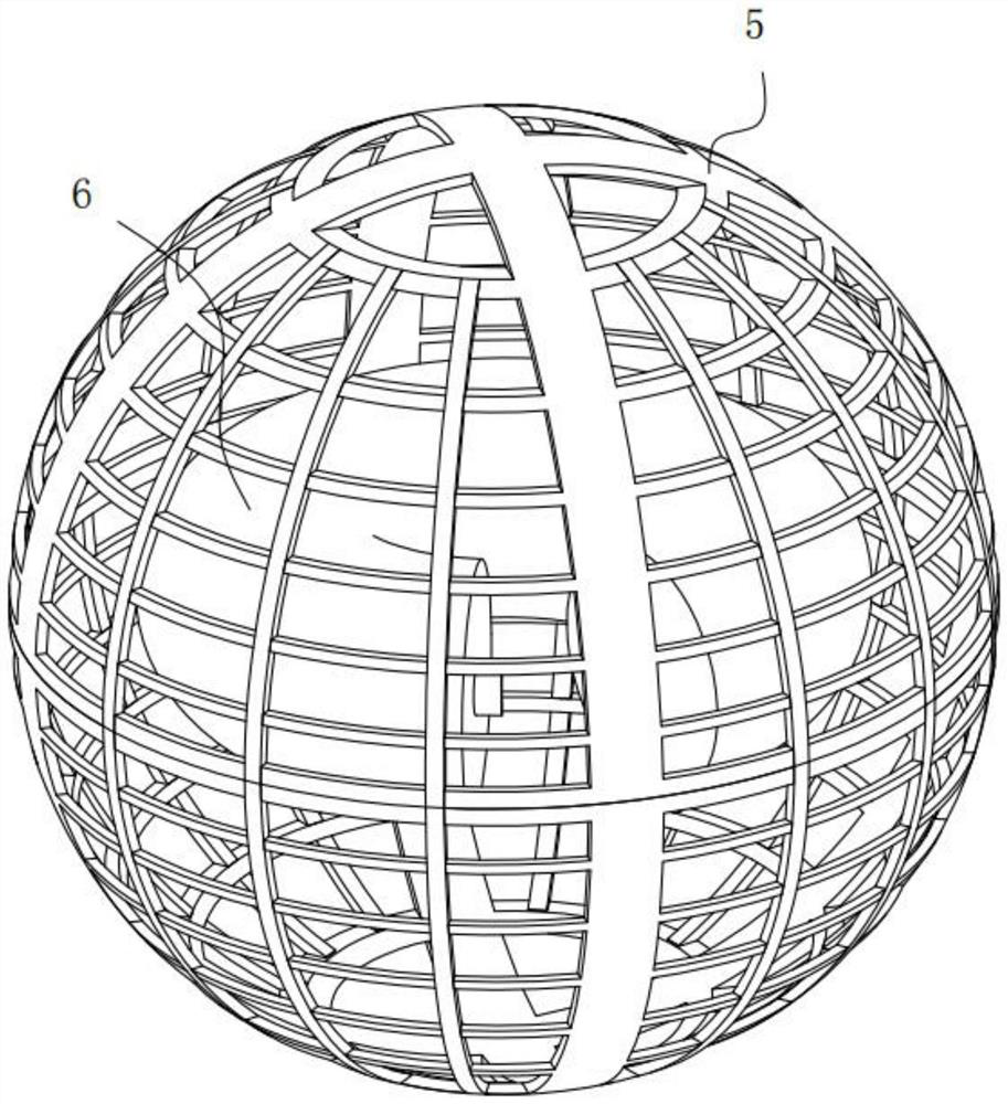 Double-knot fiber bundle floating ball biological carrier and microorganism attachment regulation and control method thereof