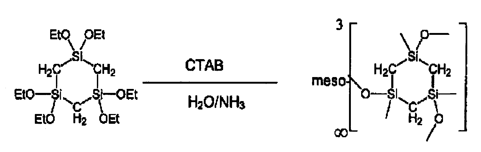 High organic group content-periodic mesoporous organosilicas (HO-PMO's)