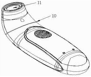 Electronic itching stopping device