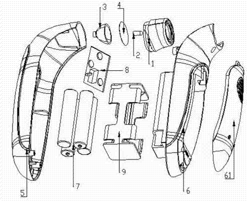 Electronic itching stopping device