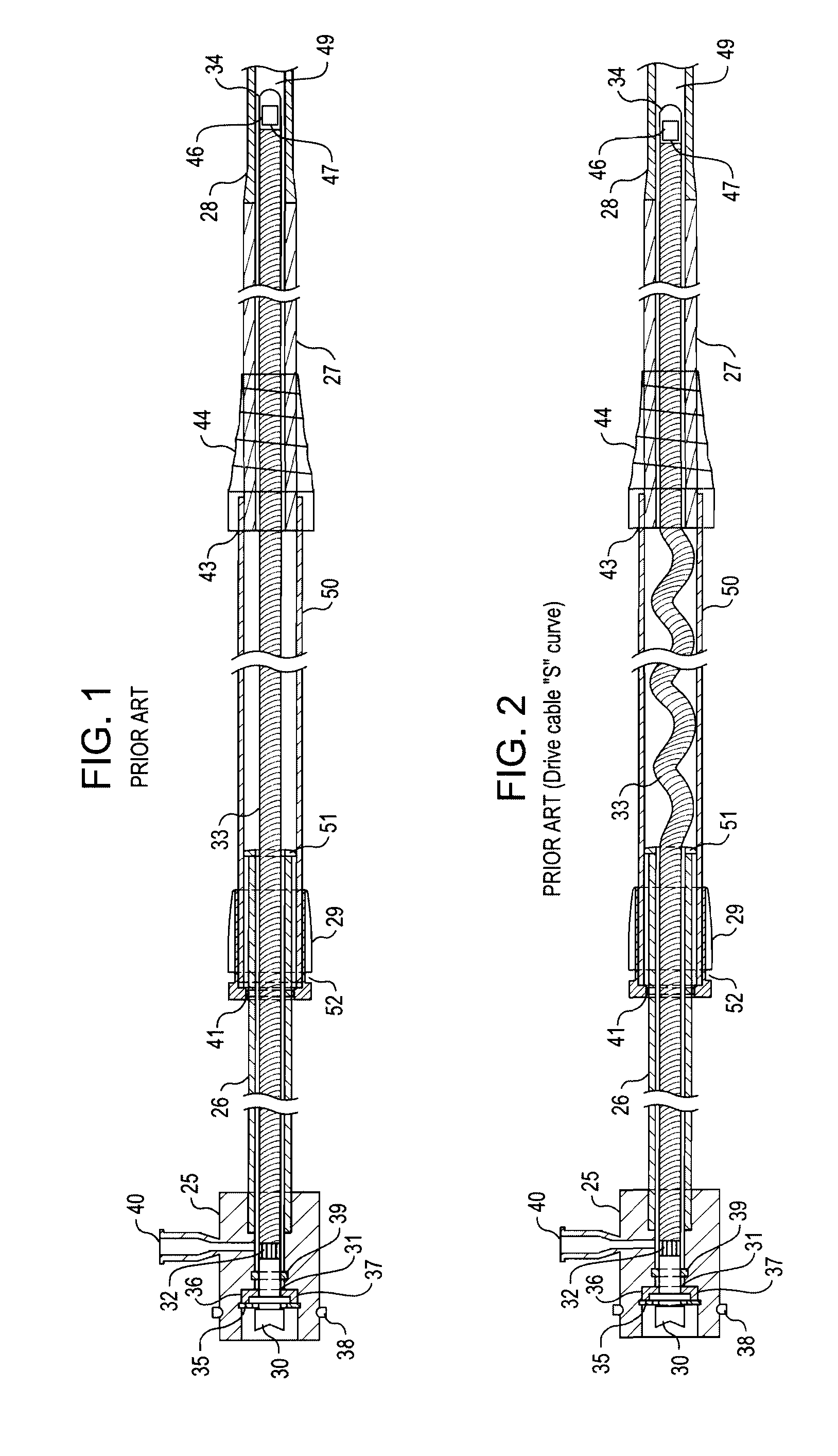 Telescope for an imaging catheter