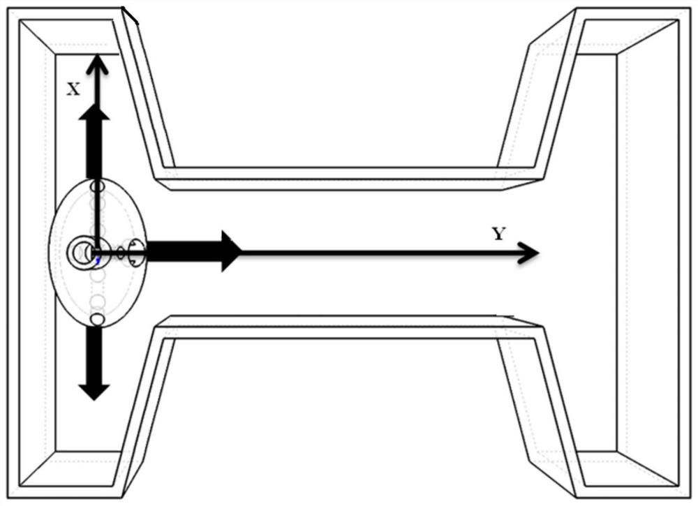 A crystallizer submerged nozzle for single-point unbalanced protective casting of shaped billets and its use method