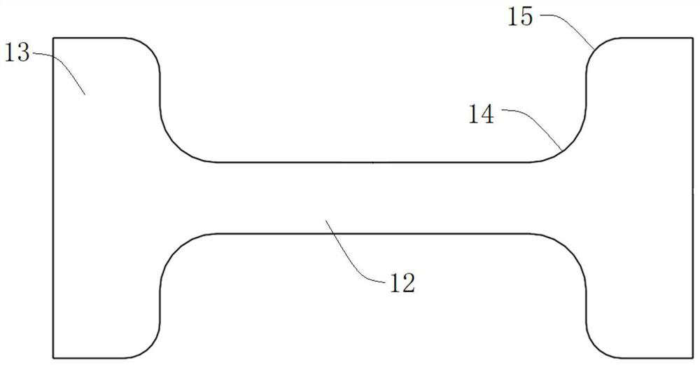 A crystallizer submerged nozzle for single-point unbalanced protective casting of shaped billets and its use method