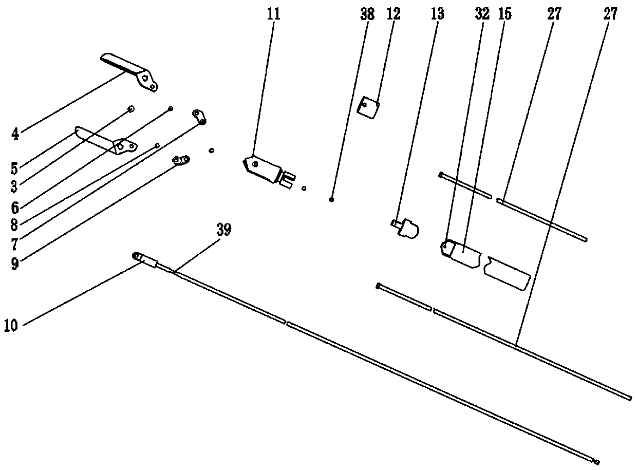 Handheld instrument for laparoscopic operation