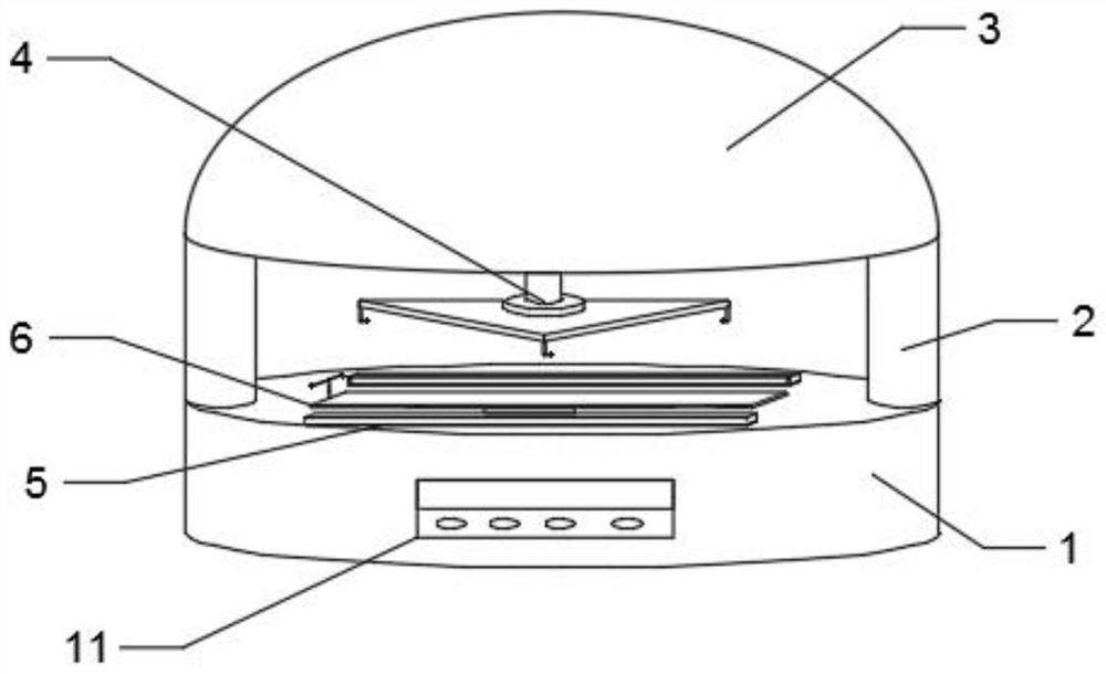 A touch screen glass positioning device and positioning method