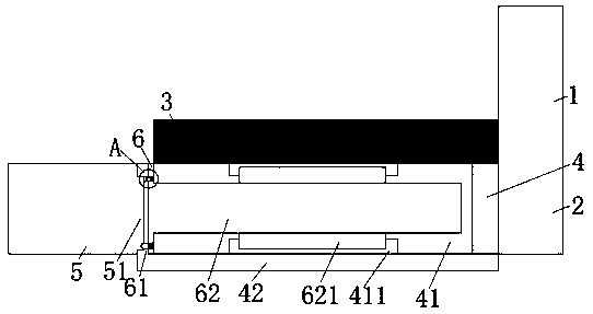 Seat cushion sliding type relation regulation sofa