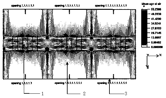 Visual air speed building design method