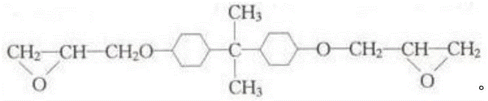 A room-temperature fast-curing low-stress transparent epoxy resin adhesive