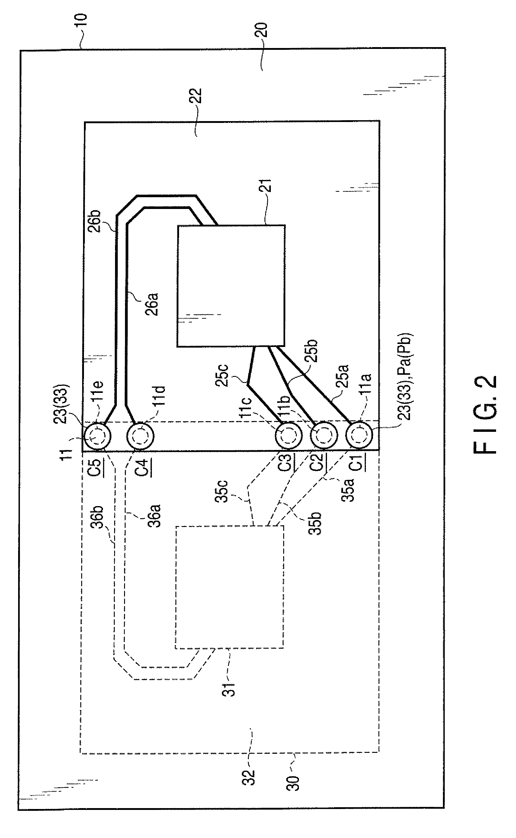 Printed wiring board structure and electronic apparatus