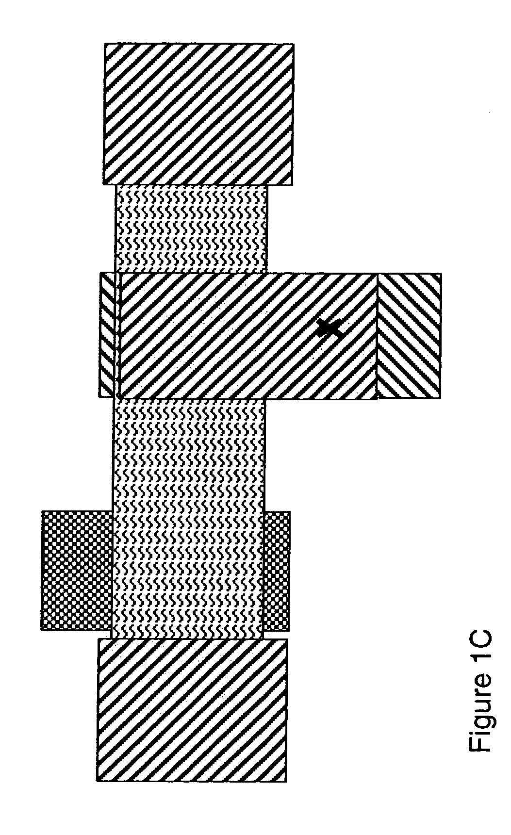 Isolation structure for deflectable nanotube elements