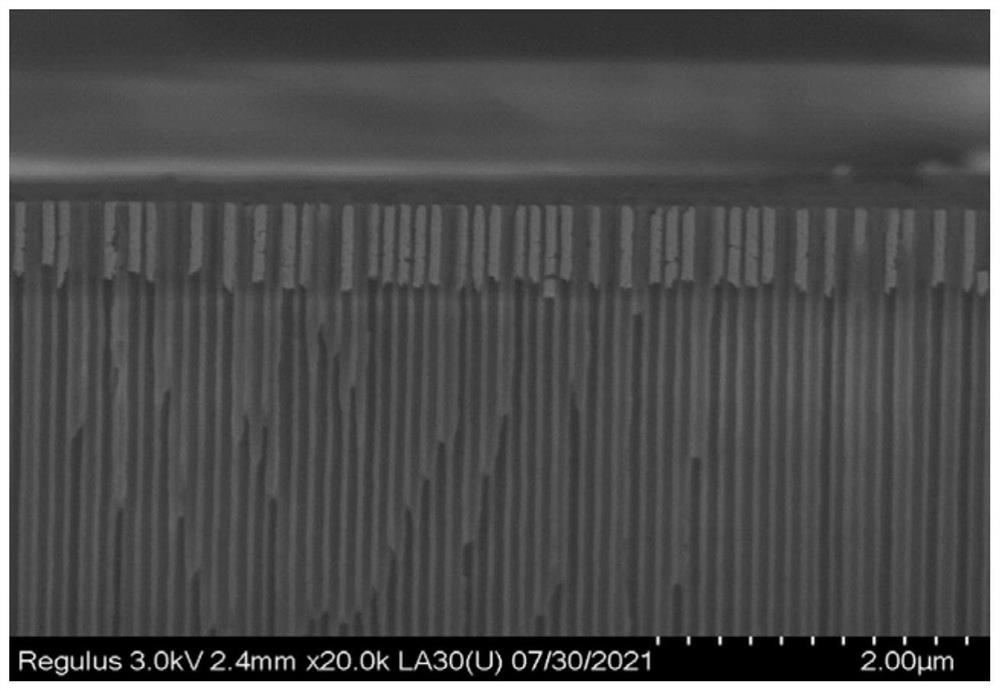 Gold nanorod array glucose sensor with high-order surface plasmon mode and manufacturing and using methods