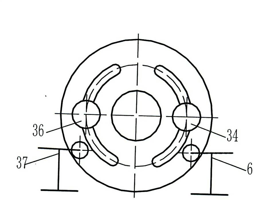 Assessing test machine for tribological properties of high polymer compound material