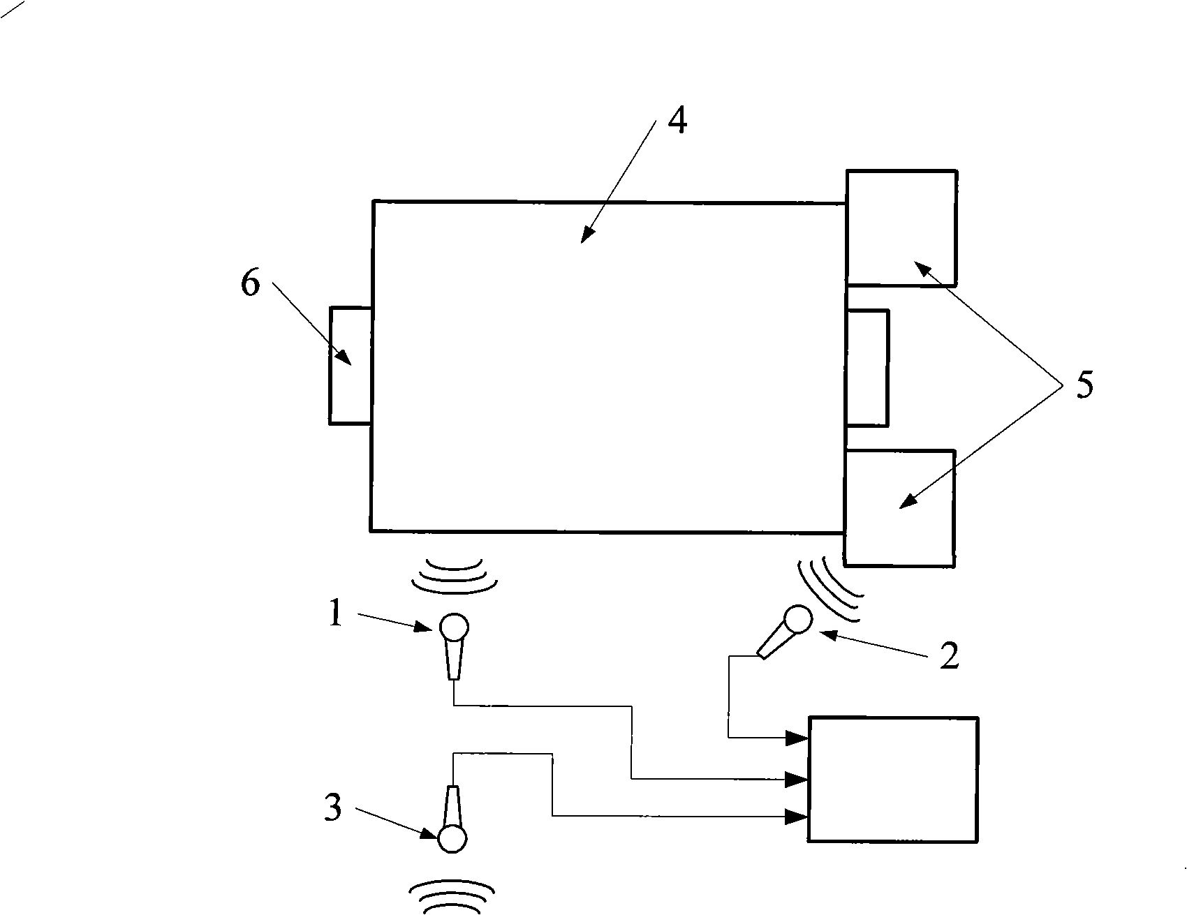 Material level detecting method for tube mill based on multi-sensor fusing technology