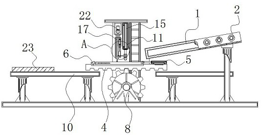 Mobile phone screen click detection equipment with limiting and clamping structure