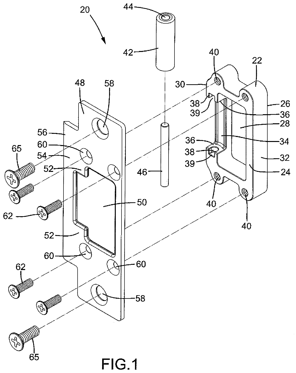 Latch Guiding And Coupling Device