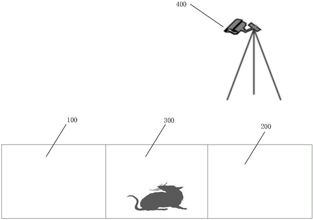 Device and method for fear test