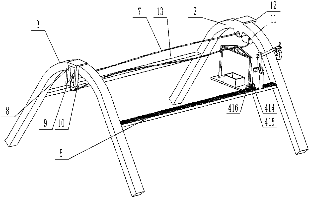 An intelligent automatic picking and conveying device for agricultural vineyards