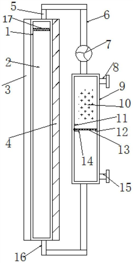 A hollow security glass with a built-in light-shielding layer