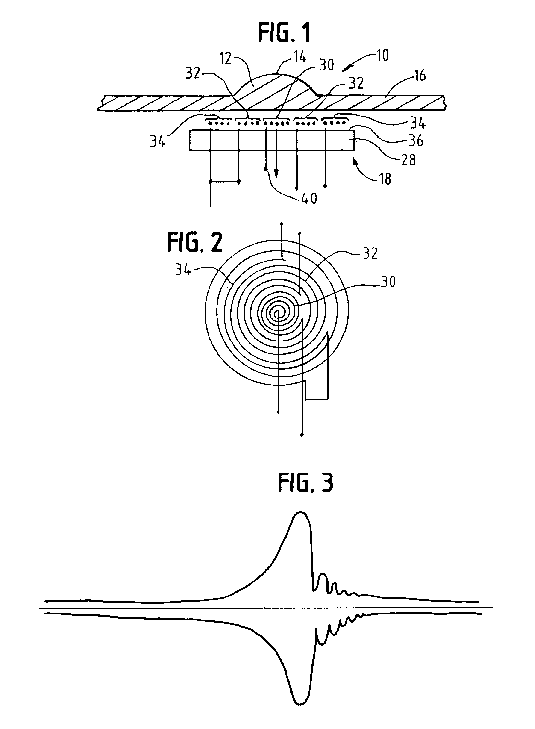 Acoustic wave sensor with EMAT drive