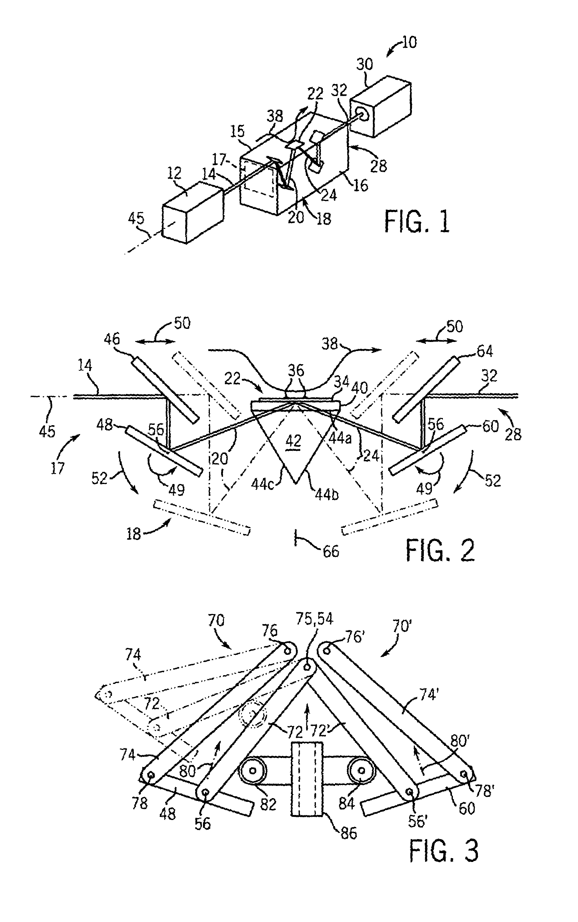 Horizontal surface plasmon resonance instrument with improved light path