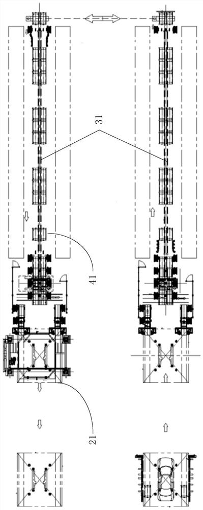 Vehicle assembly full line sps material distribution system