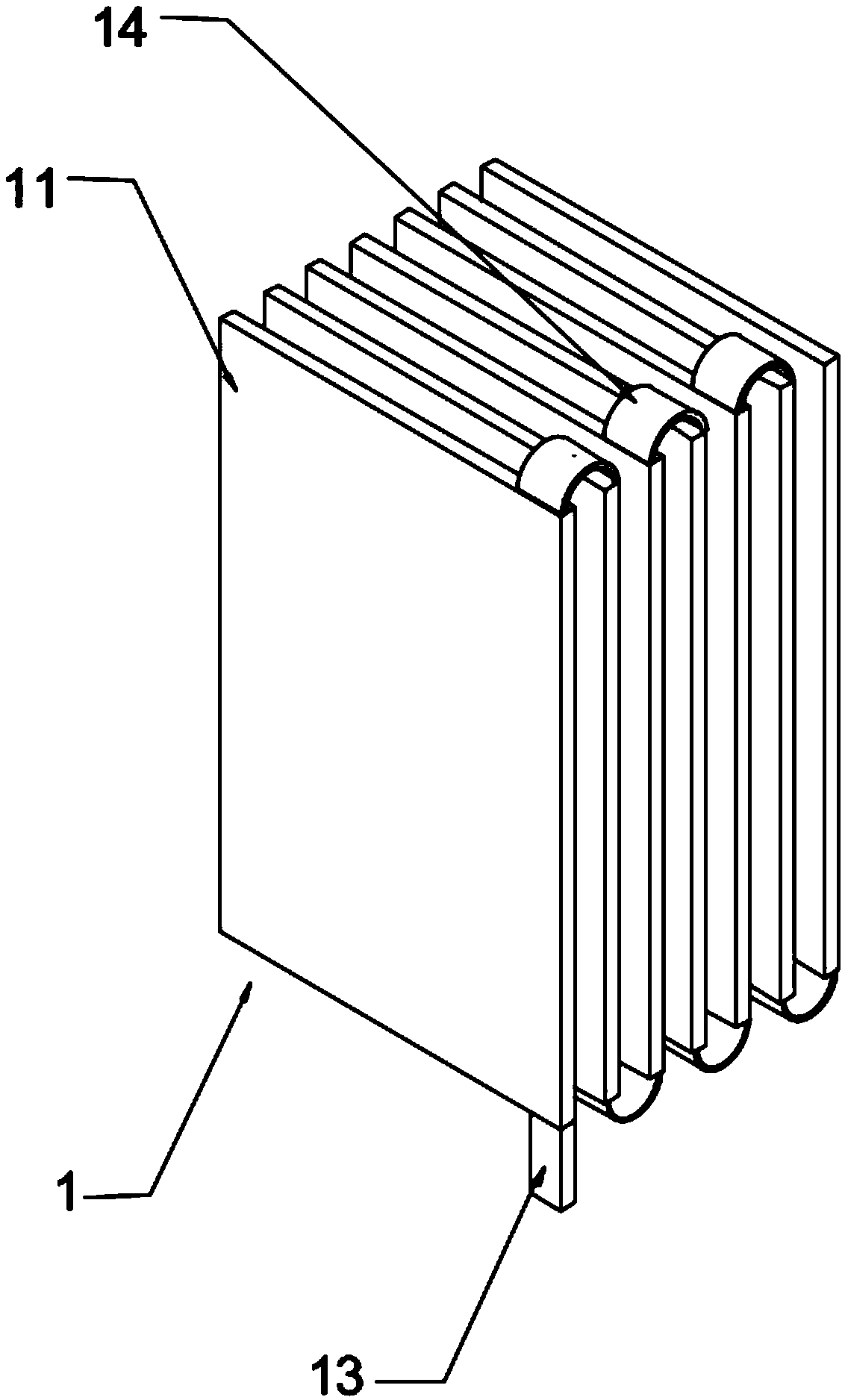 Welding-free storage battery and production method thereof