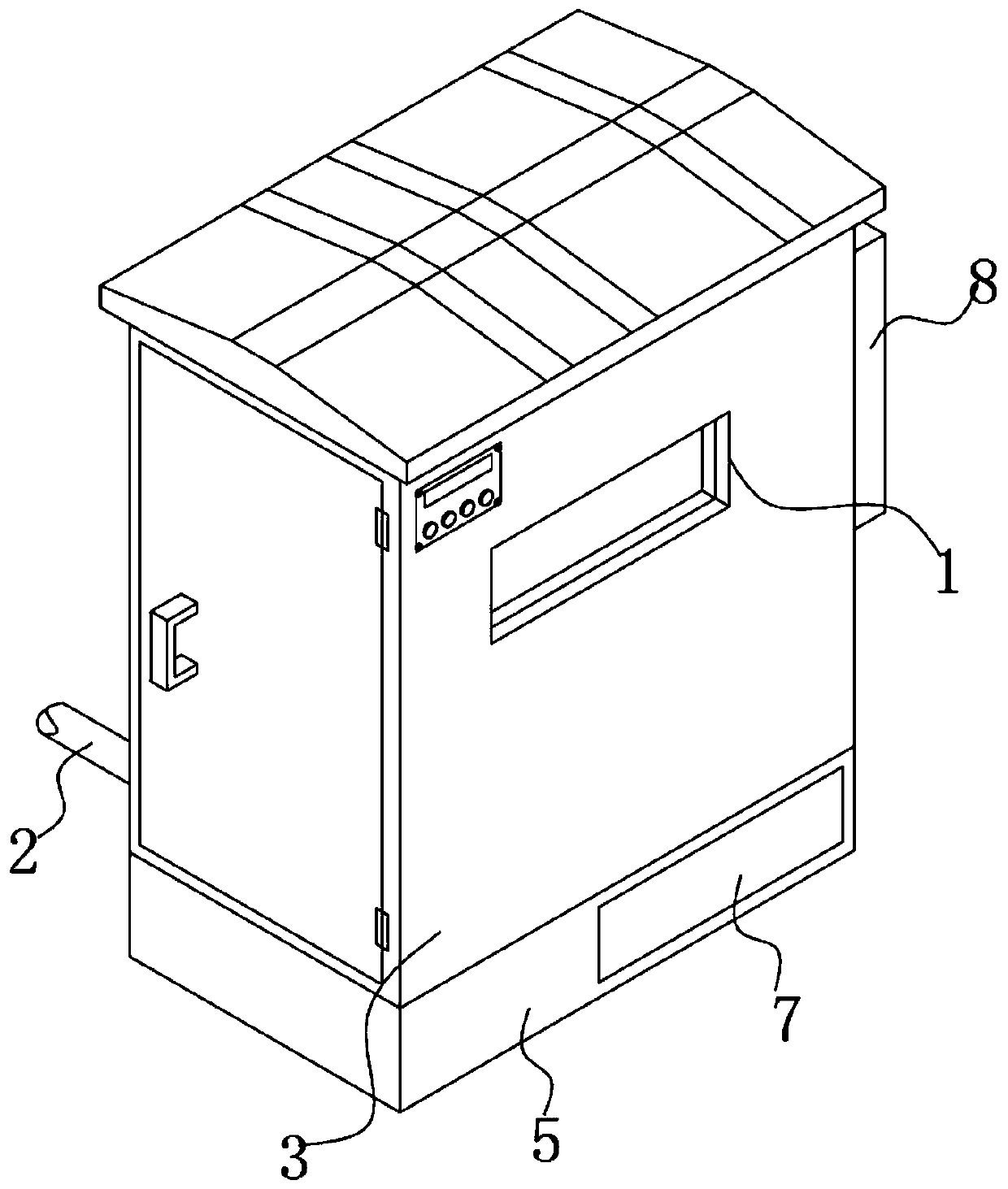 Novel garbage disposal device for property intelligent management