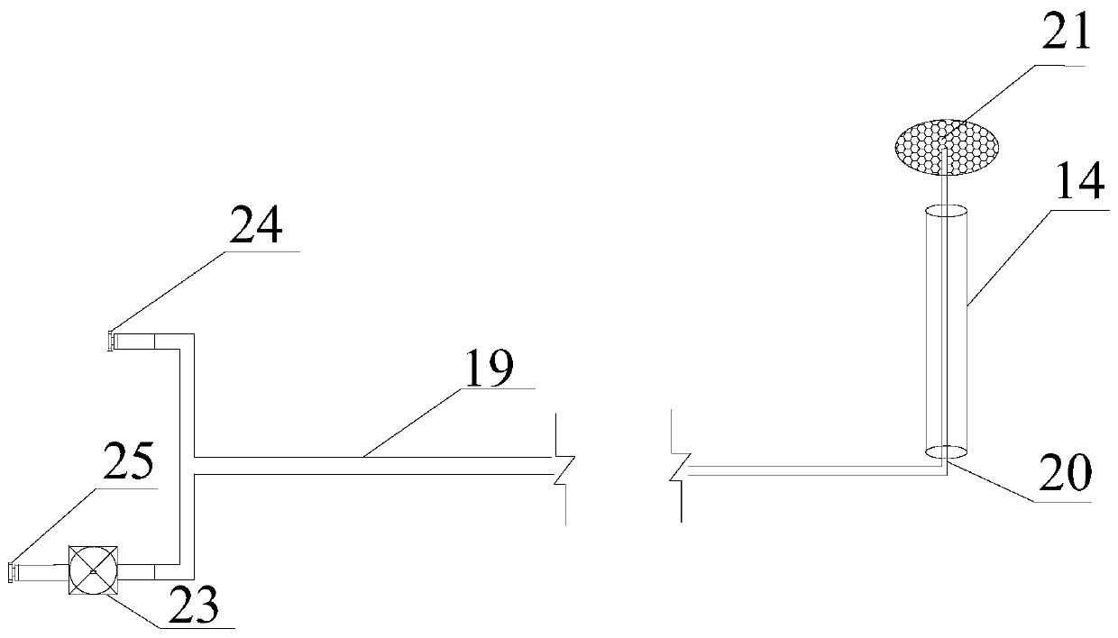 A self-cleaning system for removing and purifying road surface rainwater and its installation method