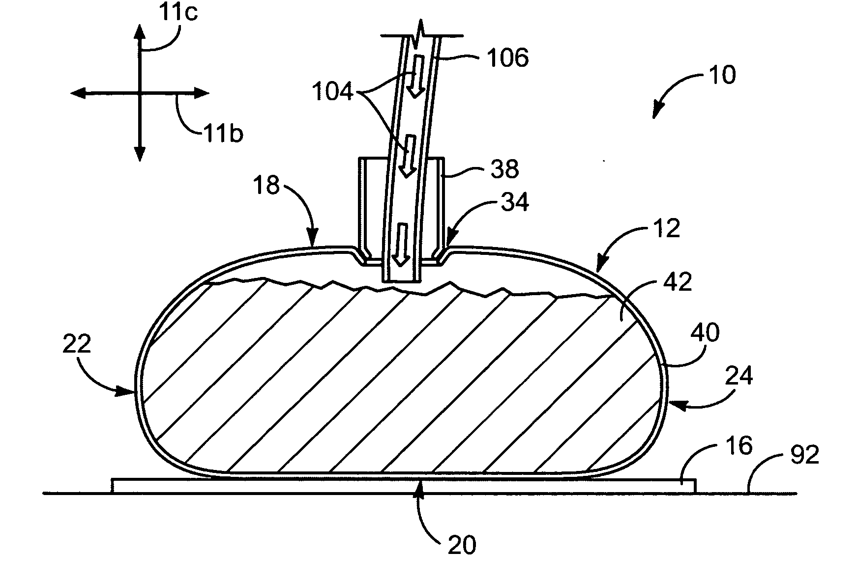 Fine-grained fill reinforcing apparatus and method