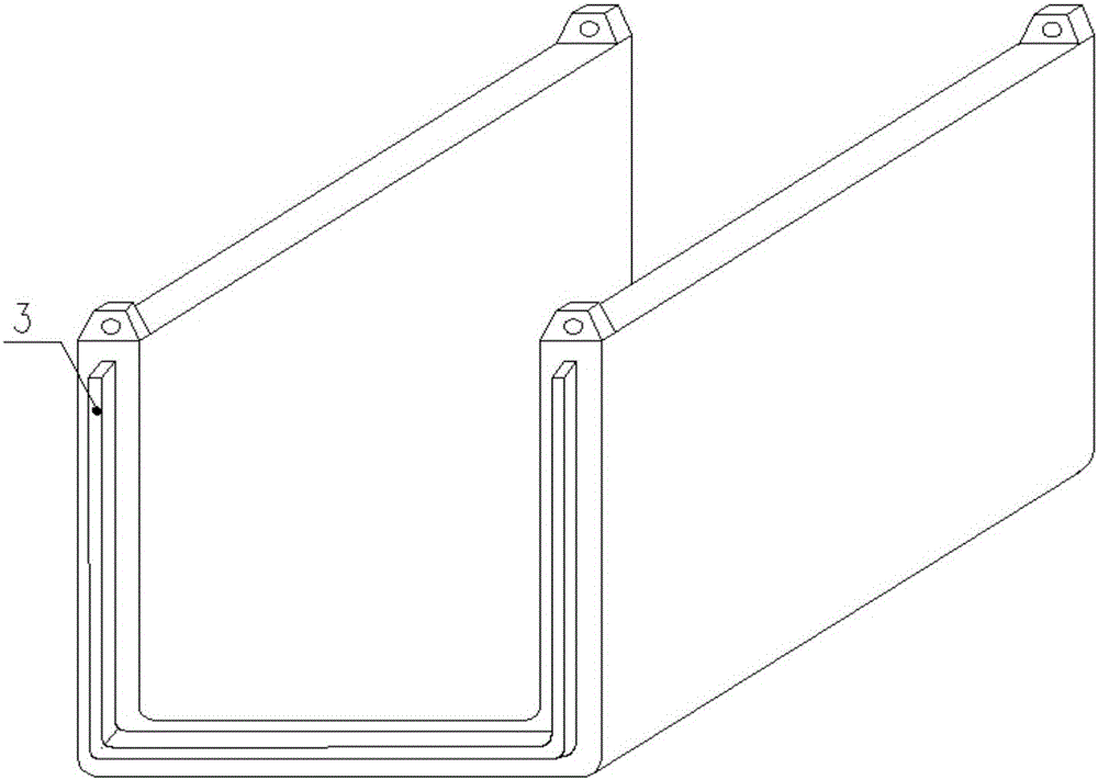 Construction method for mountable recyclable foundation pit drainage and protection system