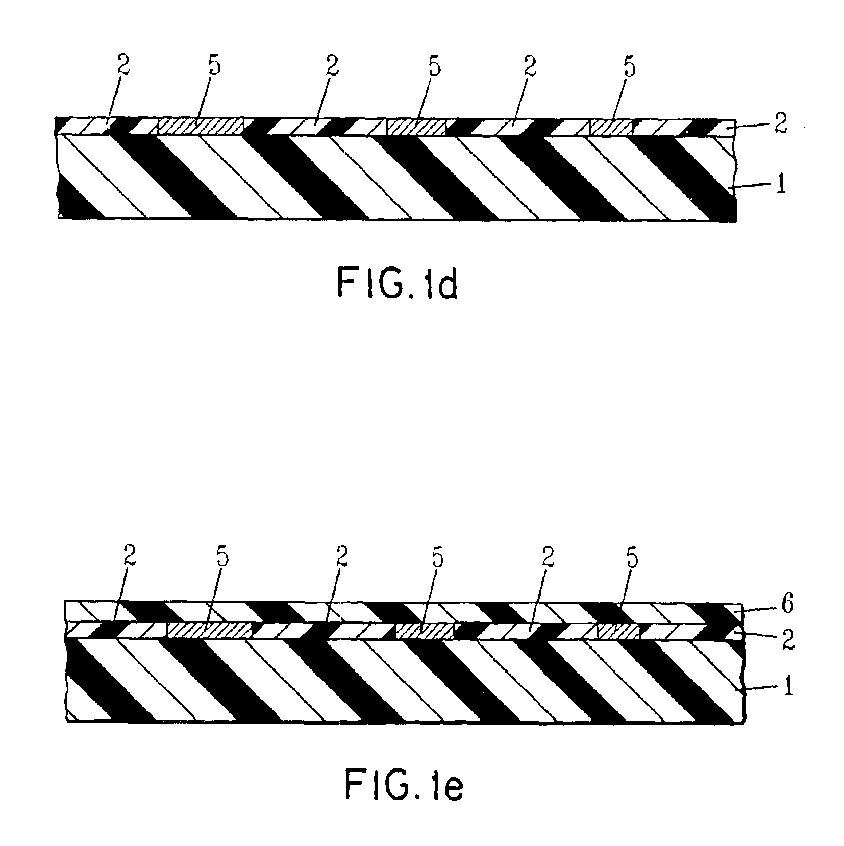 Structure having laser ablated features and method of fabricating