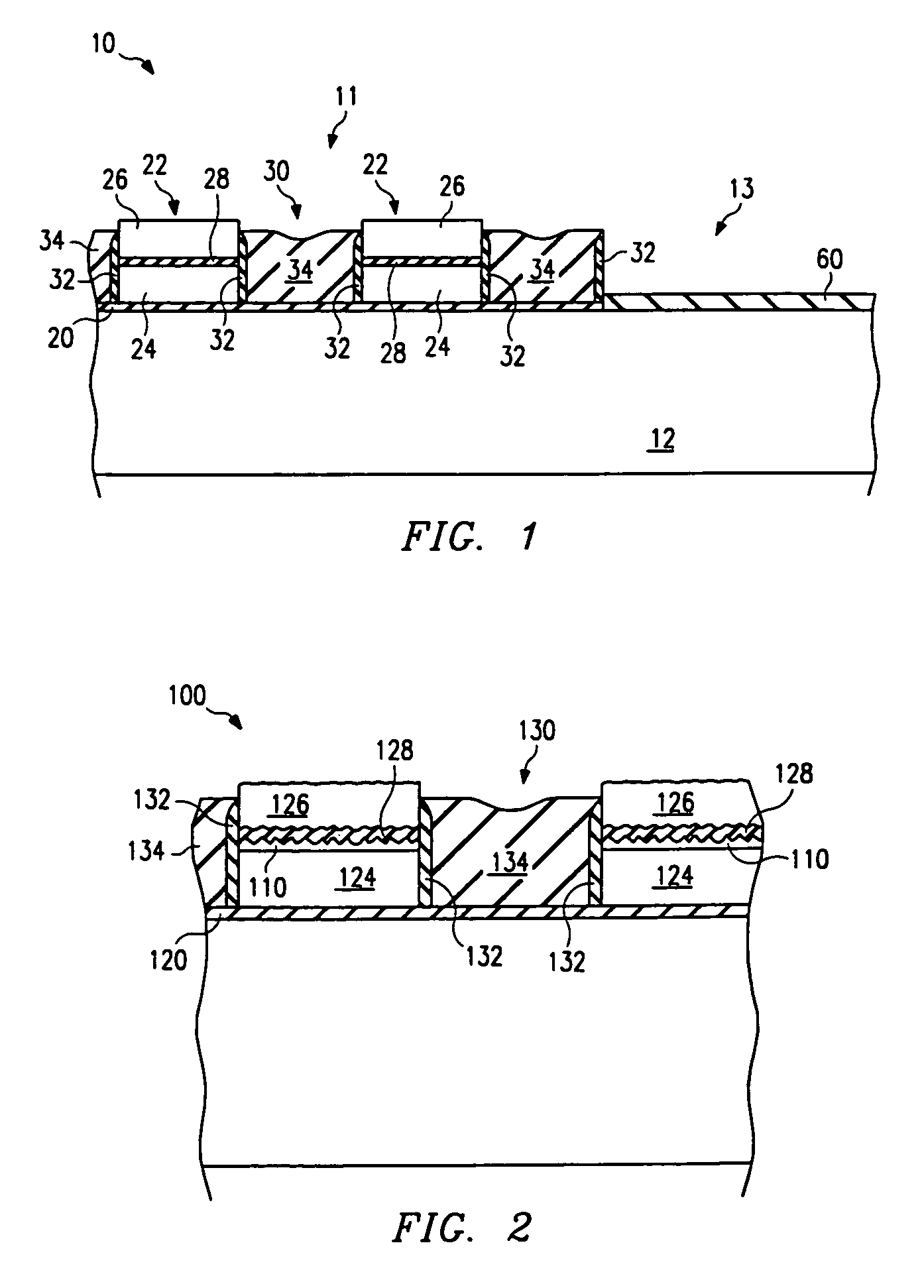 Integrated circuit having independently formed array and peripheral isolation dielectrics