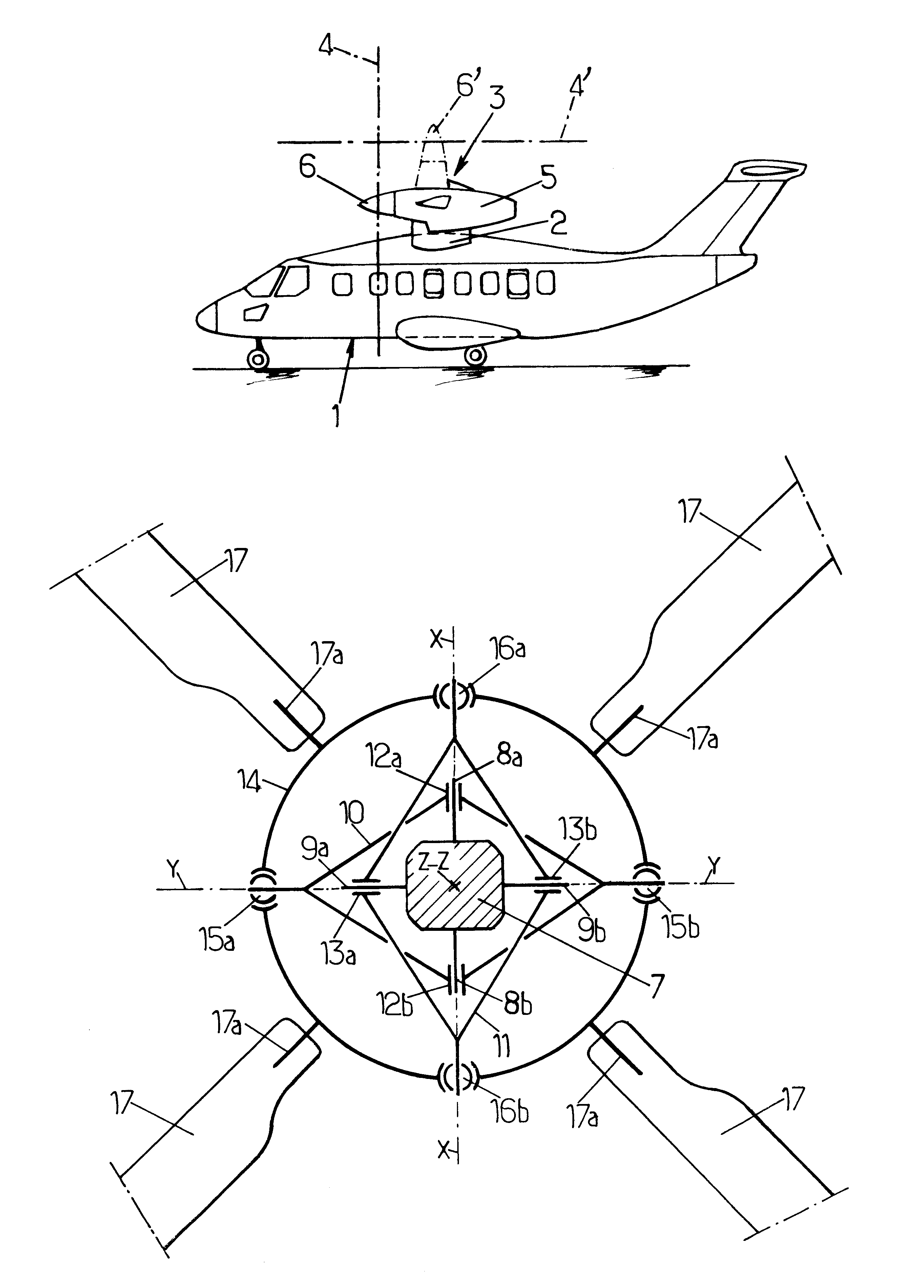 Rotary-wing aircraft rotor with constant velocity drive