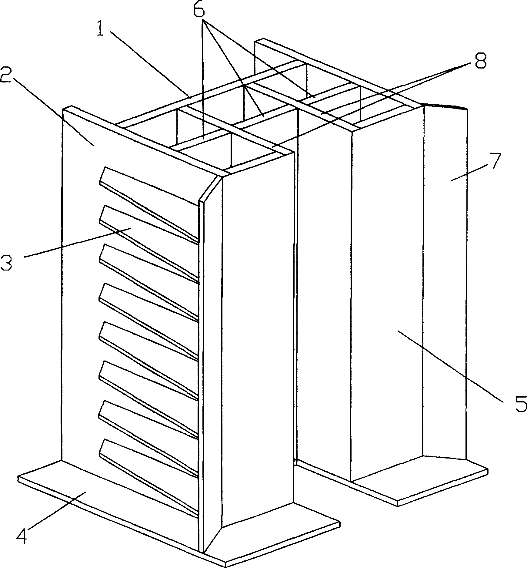 Welding technology method of lifting device box in self-lifting type drilling platform