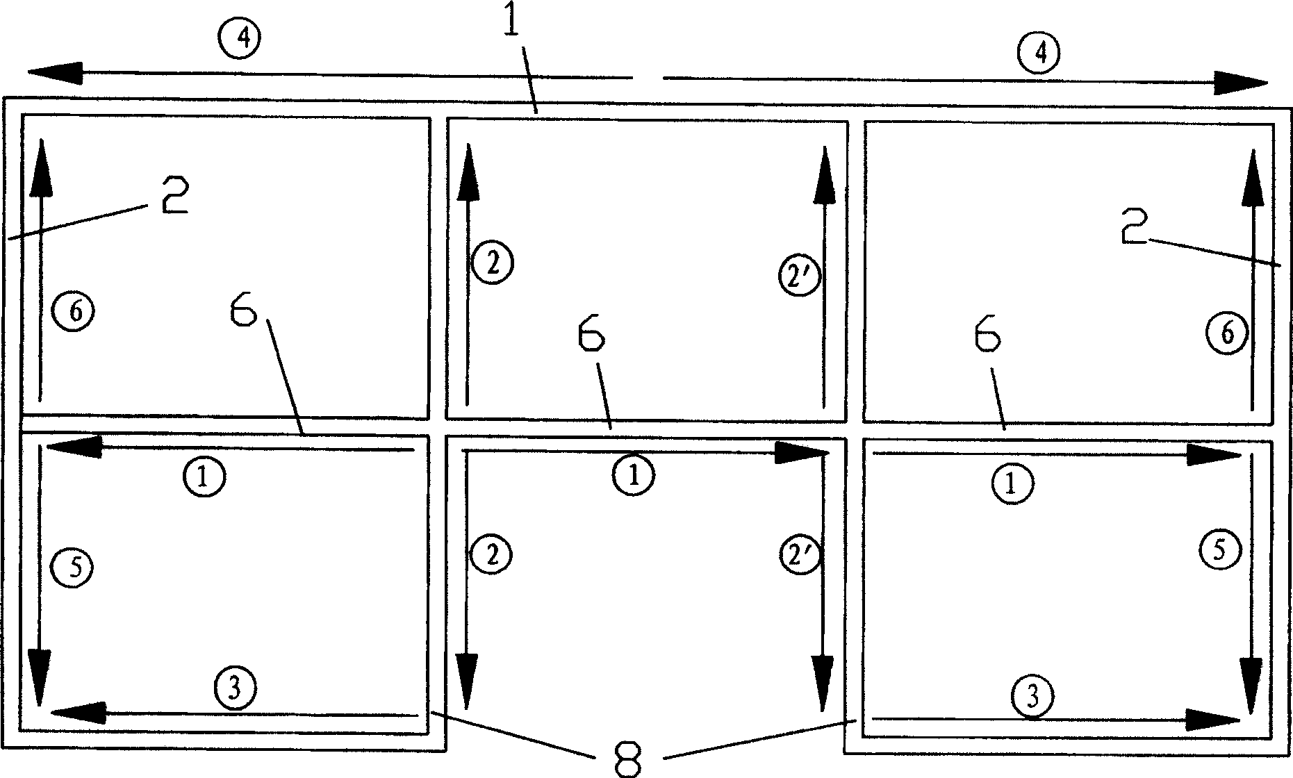 Welding technology method of lifting device box in self-lifting type drilling platform