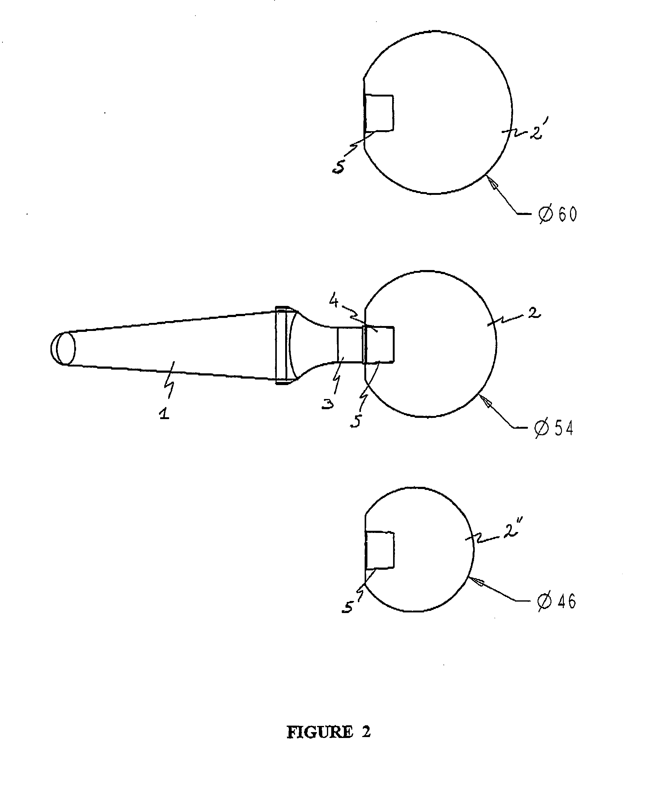 Temporary implant incorporating two active ingredients