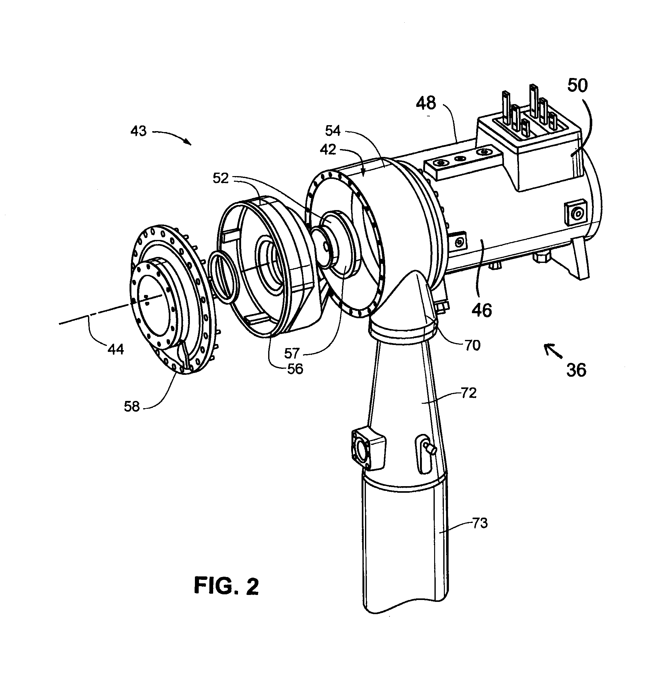 High capacity chiller compressor