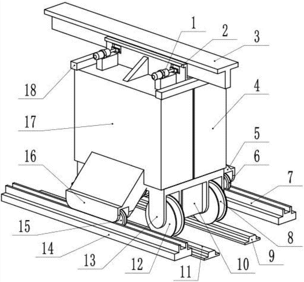 Elevator structure capable of operating horizontally