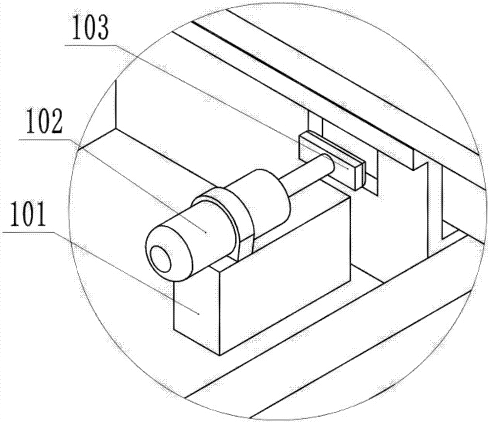 Elevator structure capable of operating horizontally