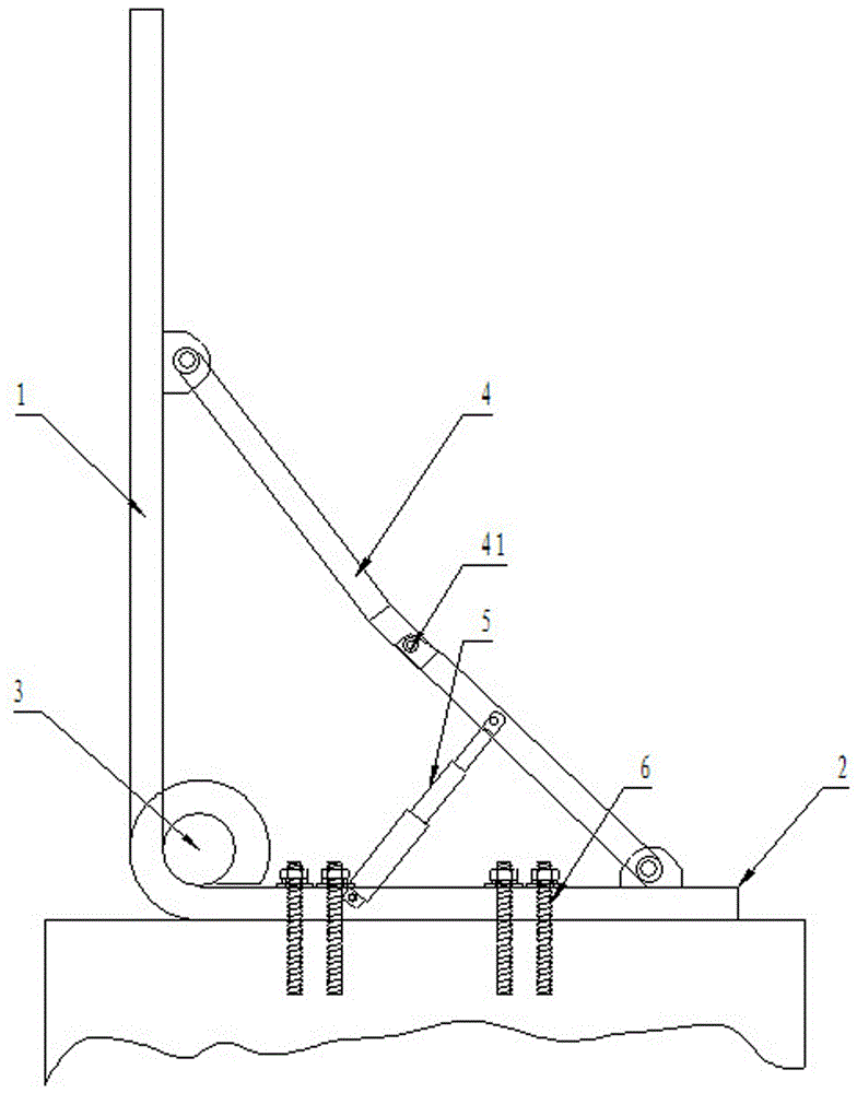 Movable folding water blocking device