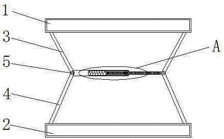 Electric power equipment installation insulating rack